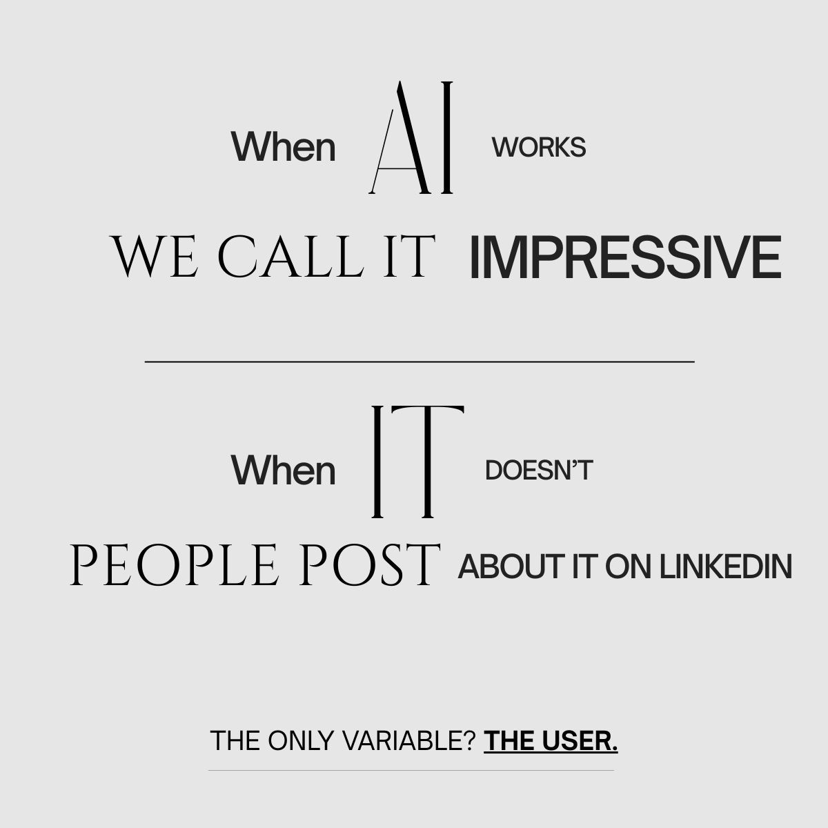 Had a late start to work today. I live in NY, and we got over 34 inches of snow last night. I spent a good part of my morning plowing and shoveling, and once I finally sat down with a cup of coffee, I started my usual LinkedIn scroll.

I came across a post that reminded me of