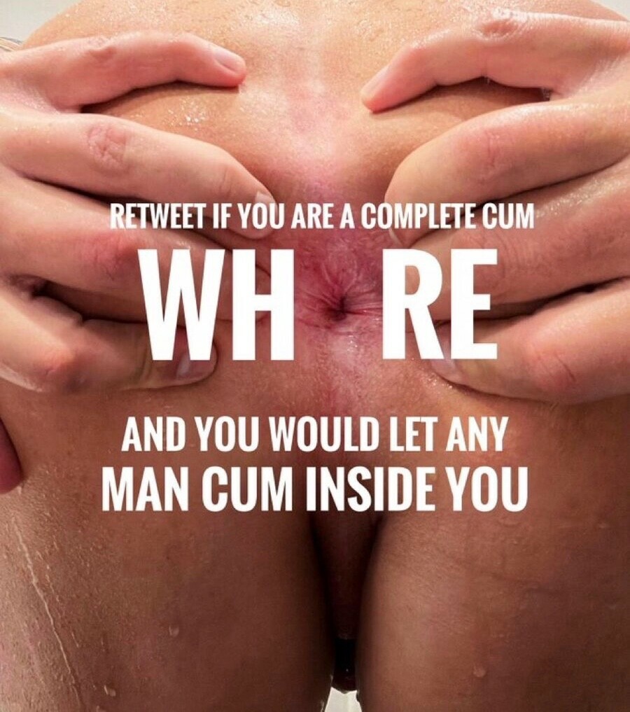 As many as possible

#cumwhore #cumdump #whore