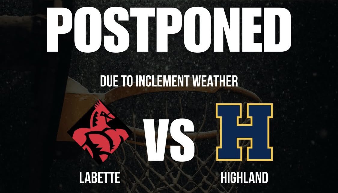 LabetteMBB_'s tweet image. GAME RESCHEDULED‼️
🆚 Highland CC @ home on Monday, Feb 2