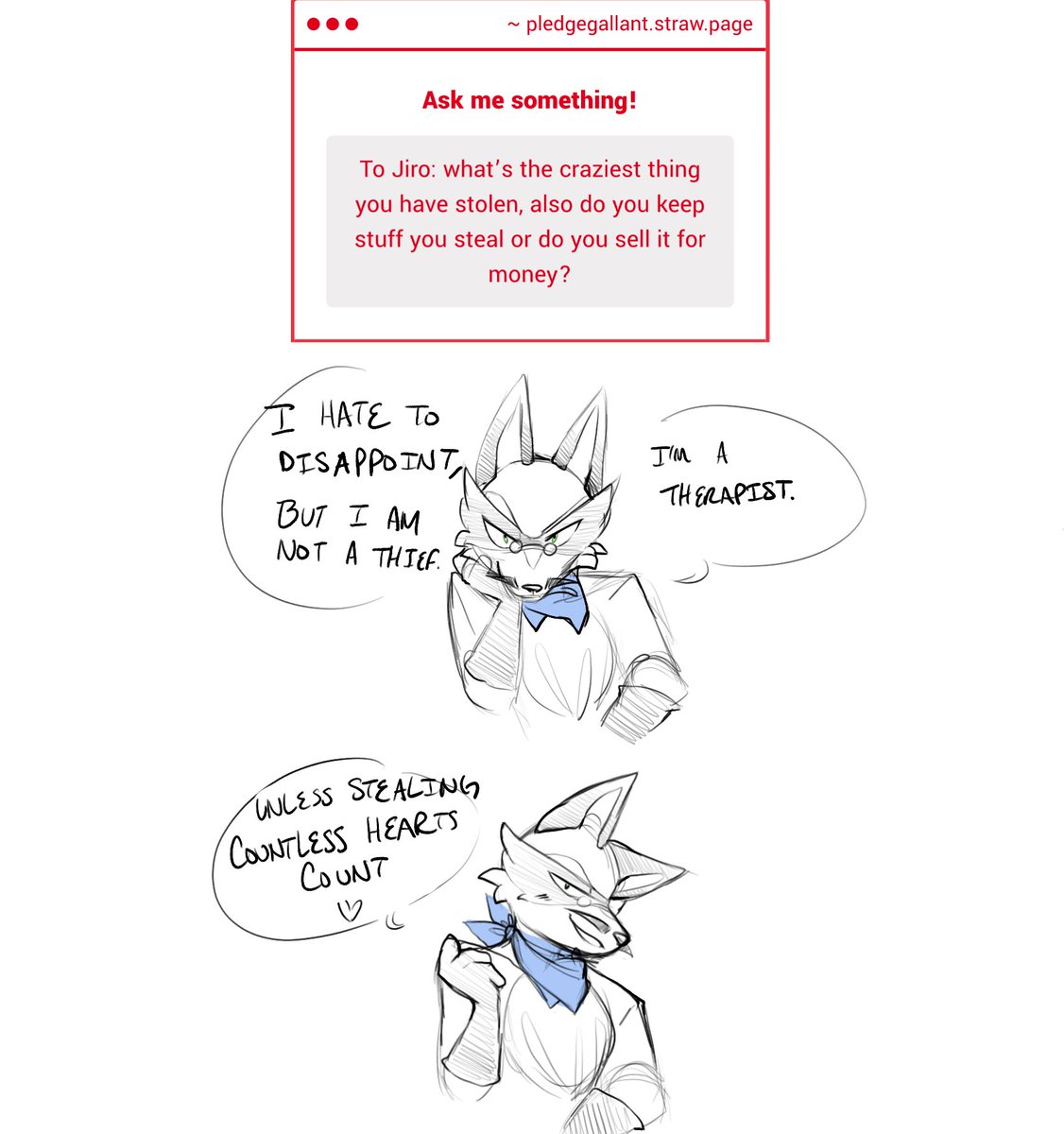 Thank you for the ask!

pledgegallant.straw.page