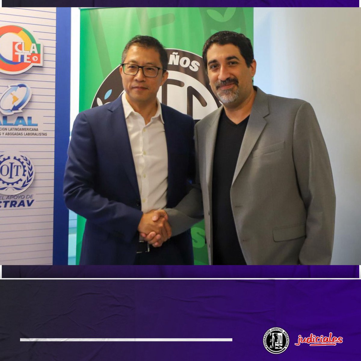 FJAJudiciales's tweet photo. 🌏🤝 La FJA participó de un encuentro de la CLATE con la Embajada de China para intercambiar miradas sobre la coyuntura regional y global y fortalecer lazos de cooperación entre los pueblos. Por la FJA estuvo presente su secretario general, Matías Fachal.
#FJA #CLATE #Integración https://t.co/Lx2NGWrfZz