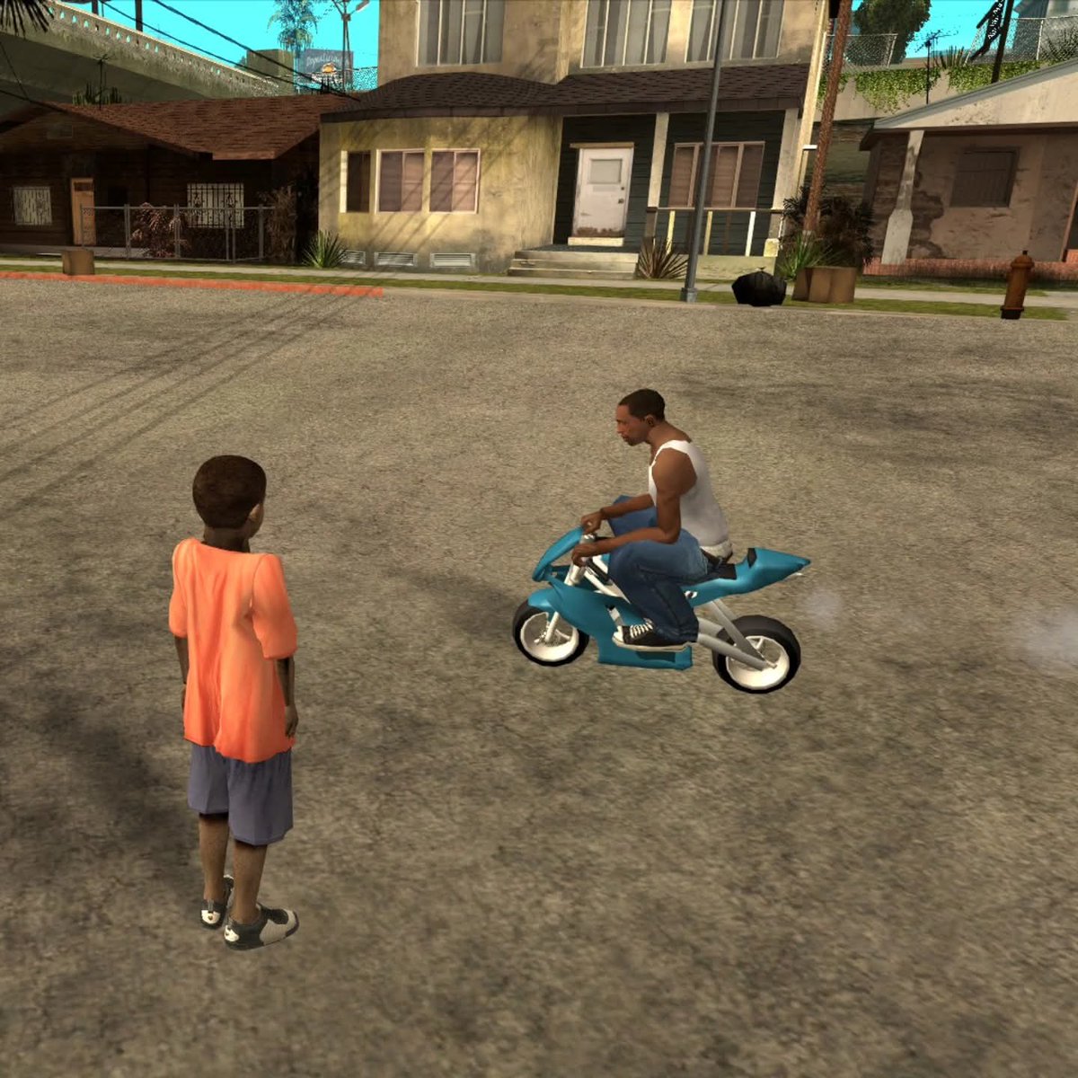 Me having fun with my nephew’s birthday gift
$CJ #CarlJohnson #Grovestreet <a href="/CarlJohnsonCTO/">Carl Johnson</a>