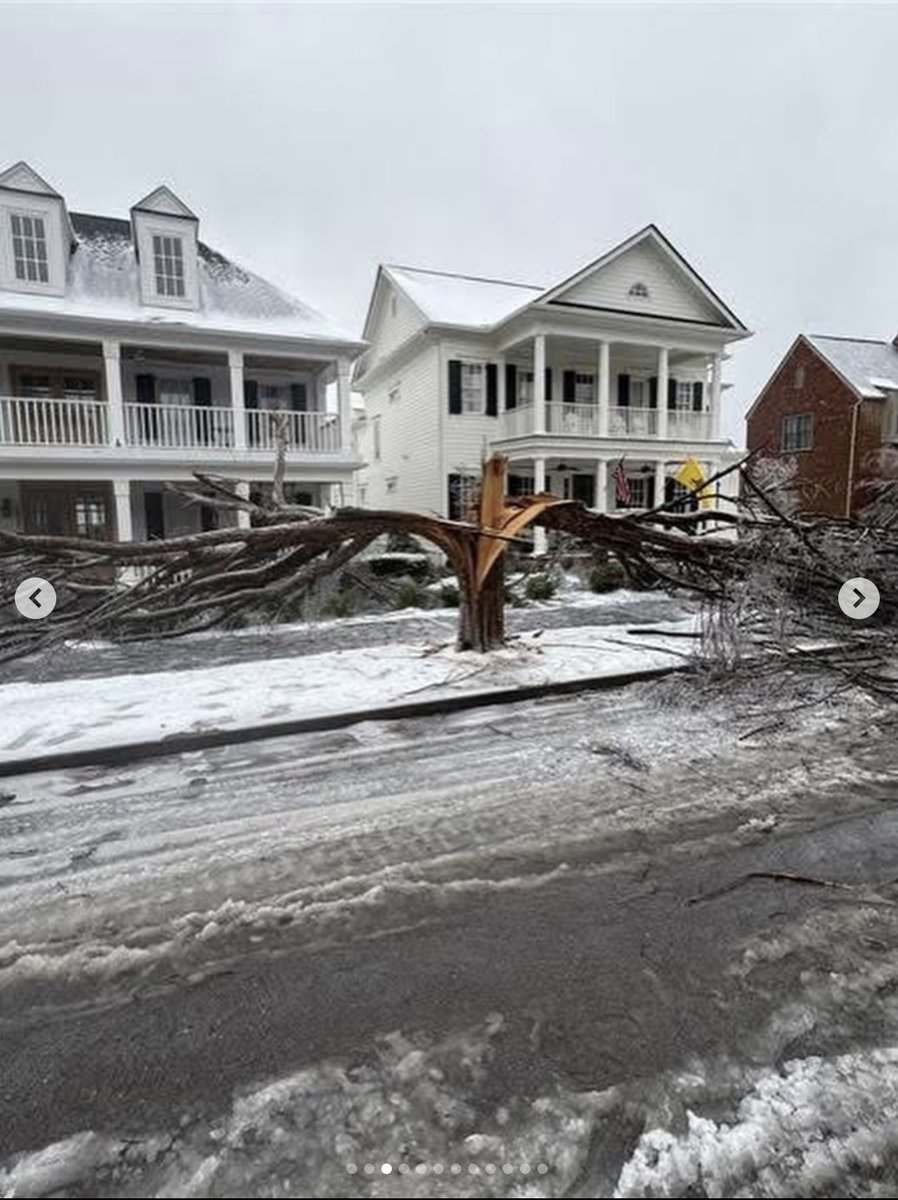 peterframpton's tweet image. In Nashville we are in the wake of a historic snow/ice storm. Trees down on cars &amp;amp; houses, over 100 elec poles have snapped, impeding the Linemen working even as more trees are falling. I want to thank ALL Linemen! We appreciate all you do 4 us. Be safe we are thinking of you. x