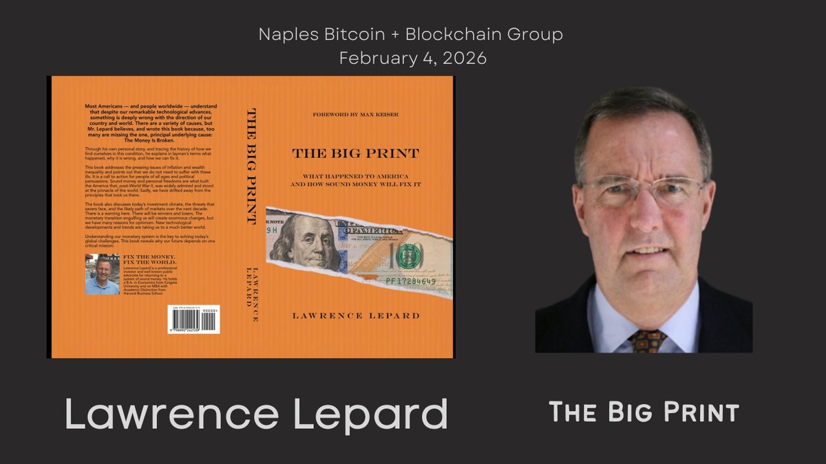 Naples Bitcoin + Blockchain Group tweet media