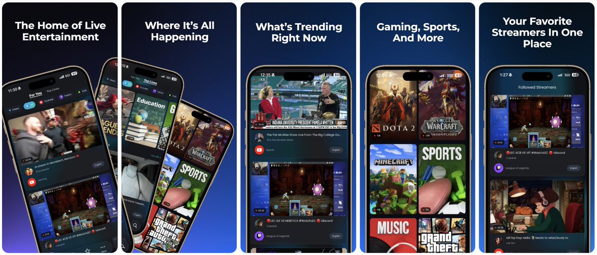 WhosLive V1 is officially live on iOS and Android🚀

This update is a full platform overhaul with major improvements to how people discover and watch live entertainment.

What’s new:

🔹 Redesigned experience across iOS and Android

🔹 Better live discovery with multi-platform