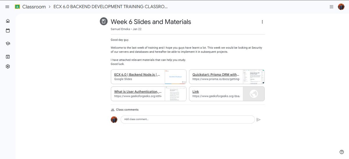 dxbolaji's tweet photo. Day 26/244 ๐ฆ
went through my ECX classes today, I'm four days behind and I've still got a project to work on.
busy day omfg
#DXChallenge #BuildInPublic #BangerBoysinTech https://t.co/UVH0zINcFn