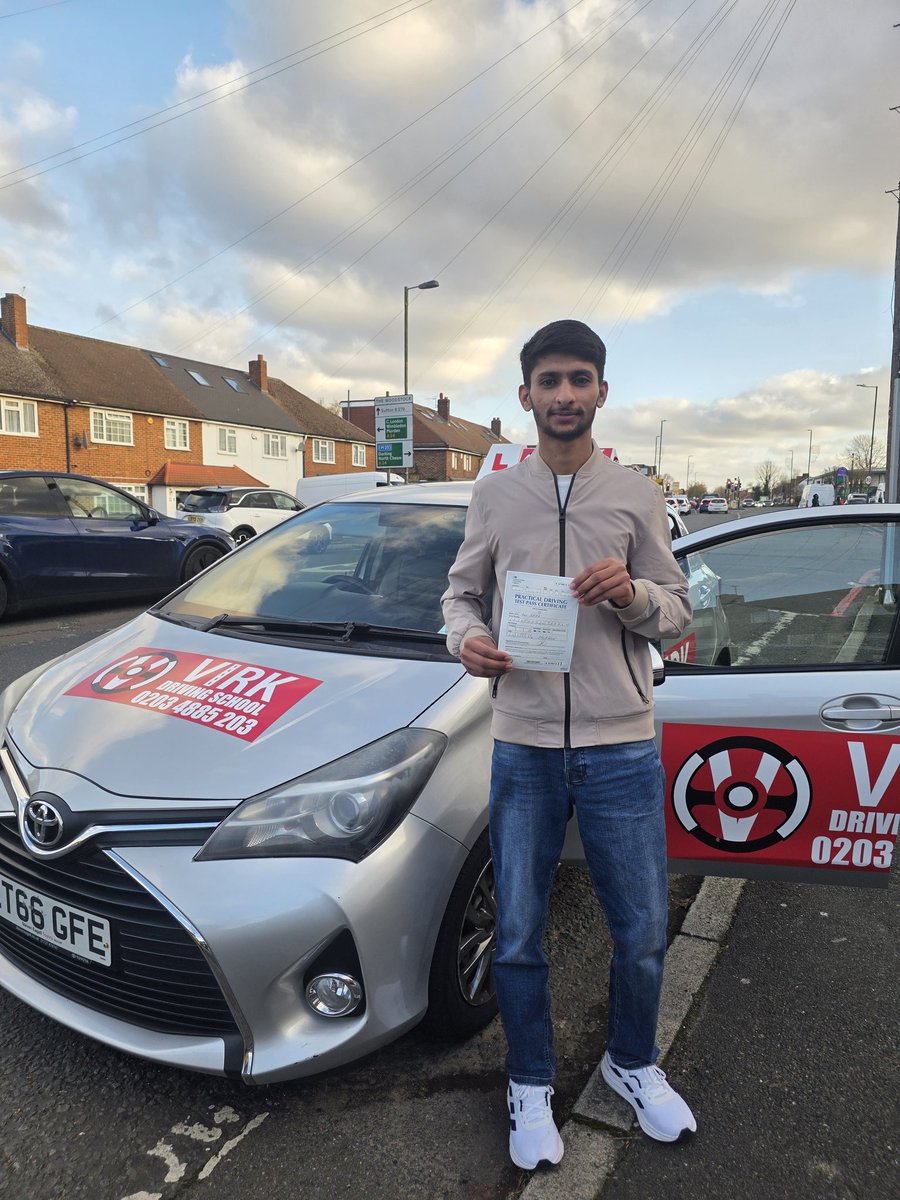 vDrivingSchool's tweet photo. Many congratulations to To Ali Raza for smashing first try!#DrivingTestPass #FirstAttempt #DrivingLessons #WellDone
https://t.co/1fbmoWzyKO 
Call:02034885203 https://t.co/jGGABKM53L