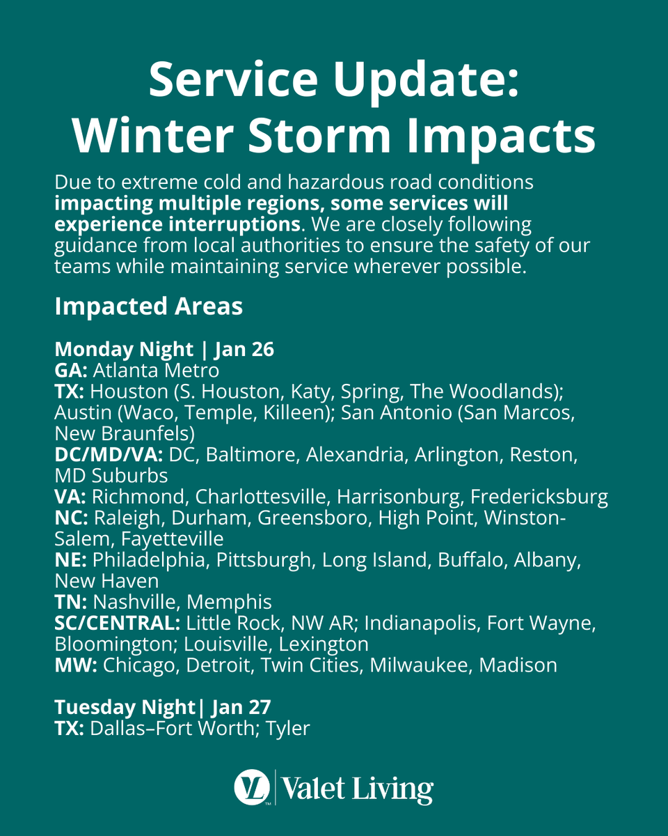 Valet Living tweet media