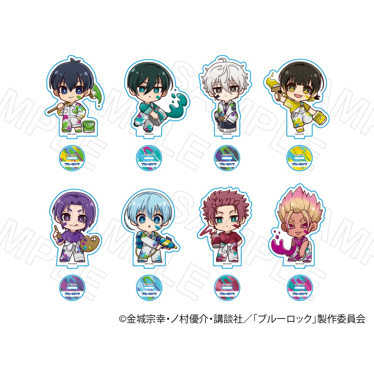 TVアニメ『ブルーロック』オンライン販売グッズ ペイントVer ＼好評