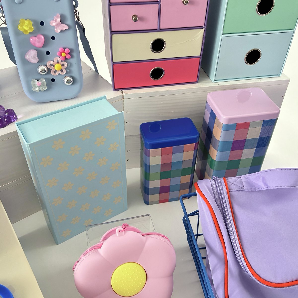 カラフルな整理整頓グッズ🌼💜