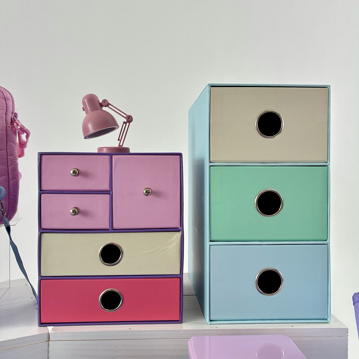 カラフルな整理整頓グッズ🌼💜