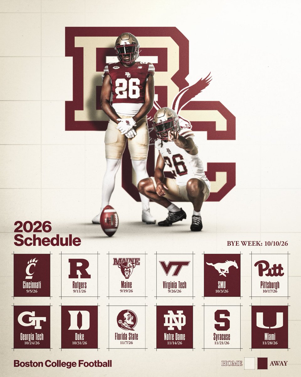 Boston College Football tweet media