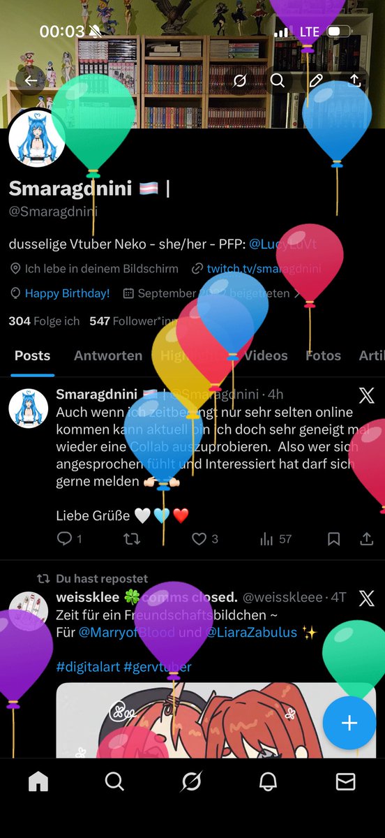 Smaragdnini 🏳️⚧️ | Dokomi2026 tweet media