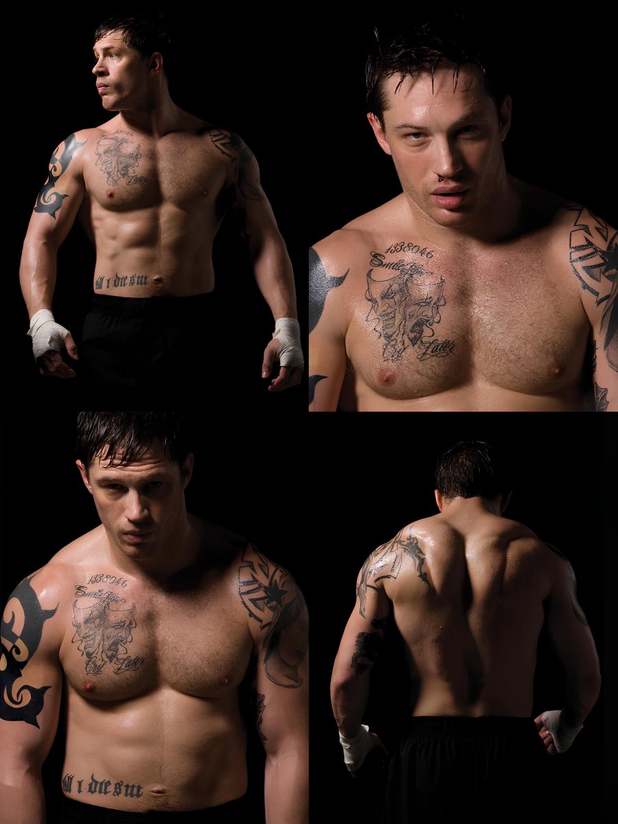 hughtapes's tweet image. tom hardy in warrior (2011).