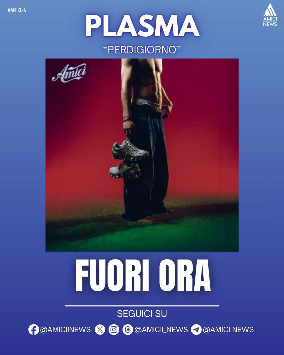 FUORI ORA il nuovo singolo di Plasma “Perdigiorno” 🔥
Disponibile su tutti i digital store ⭐️