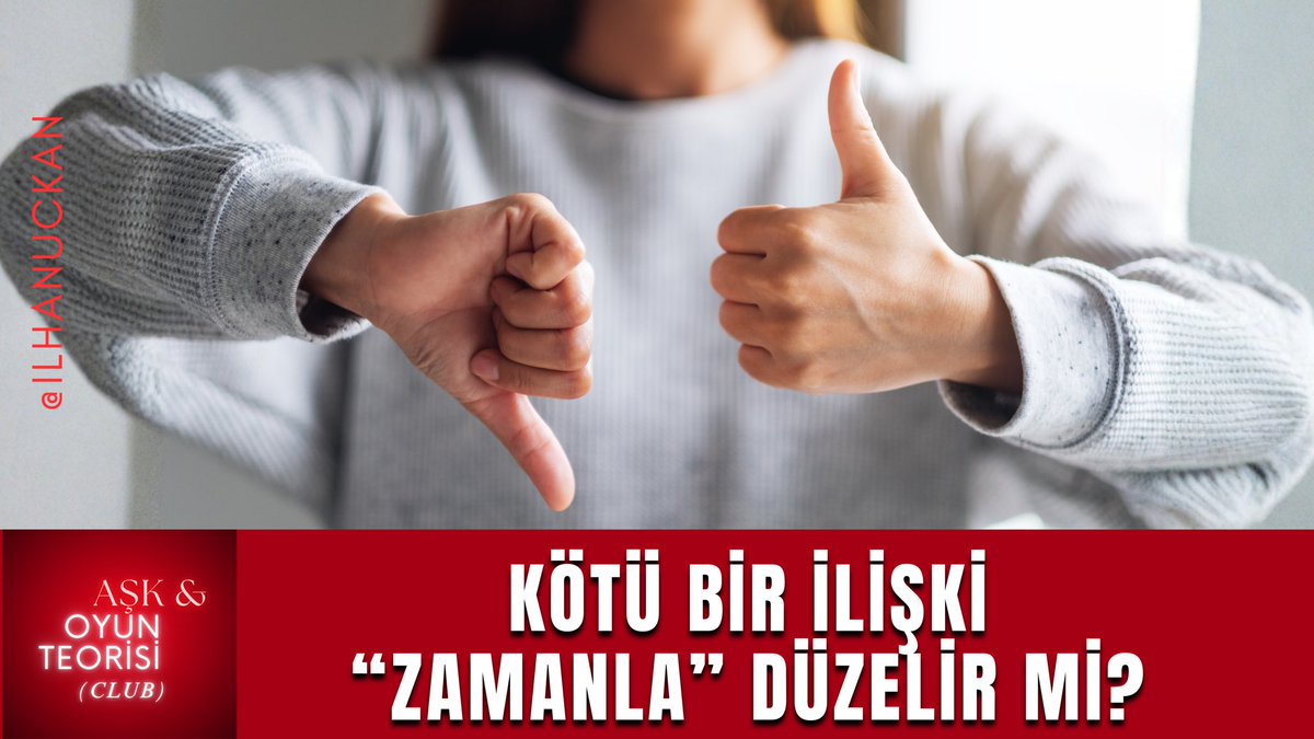 KÖTÜ BİR İLİŞKİ “ZAMANLA”DÜZELİR Mİ? youtube.com/live/G1PulXFoF… <a href="/YouTube/">YouTube</a> aracılığıyla