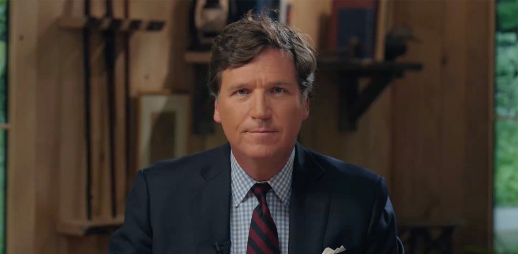 AshCrypto's tweet photo. JUST IN: 🇺🇸 Tucker Carlson says Bitcoin could replace the US dollar as the reserve currency. https://t.co/2tBQt49OQf