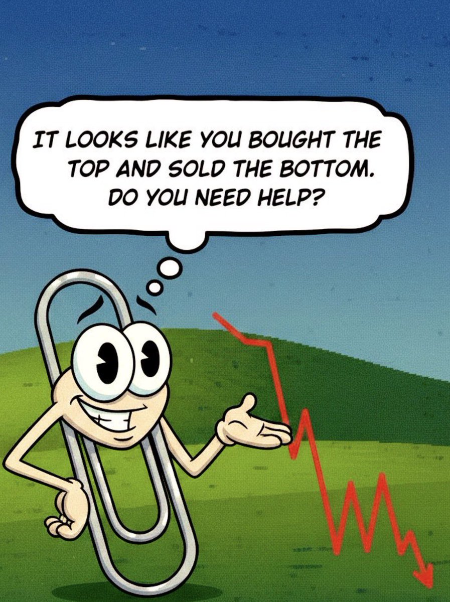 MindsetMotion3's tweet image. $Clippy out here trying to help you make bread!

He may be annoying but I think he has a point 💭 

He also brings memories, nostalgia and laughs….

@kevanjatt @patty_fi @_Shadow36