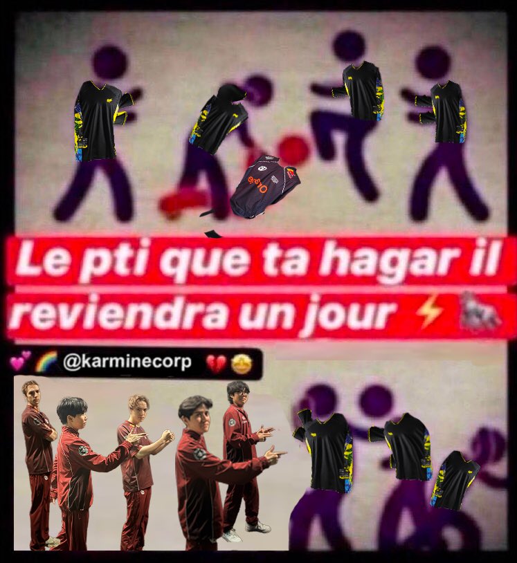 KarmineCorp's tweet image. Celle-là, elle était pour les pitchounes #KCBWIN