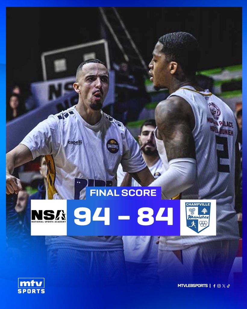 mtvlebsports's tweet image. 94-84! Job done for NSA 🔥 
#mtvbasket #mtvsports #round15