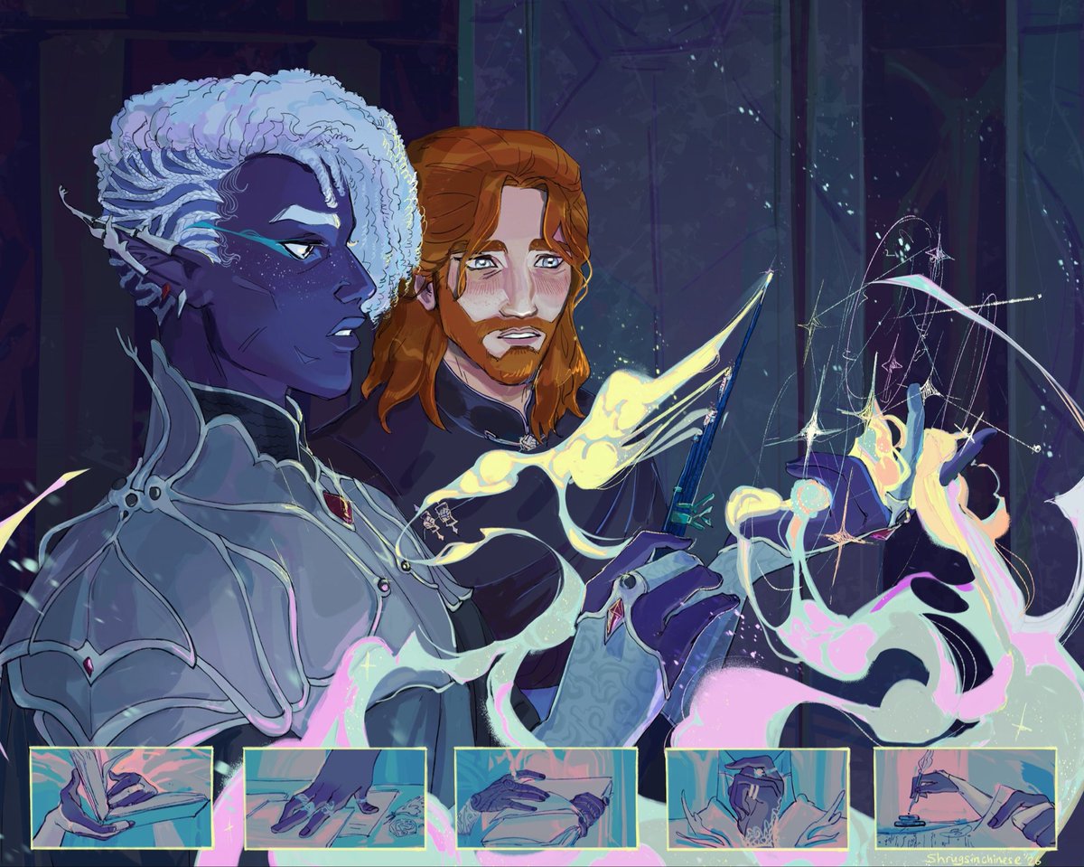 shrugsinchinese's tweet image. You need elegance and flair to be a real wizard ✨