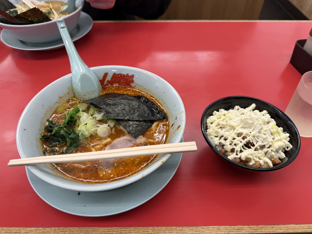 m_srixon's tweet photo. 昨日は久しぶりに山岡家🍜 https://t.co/RvQ0UnmttL
