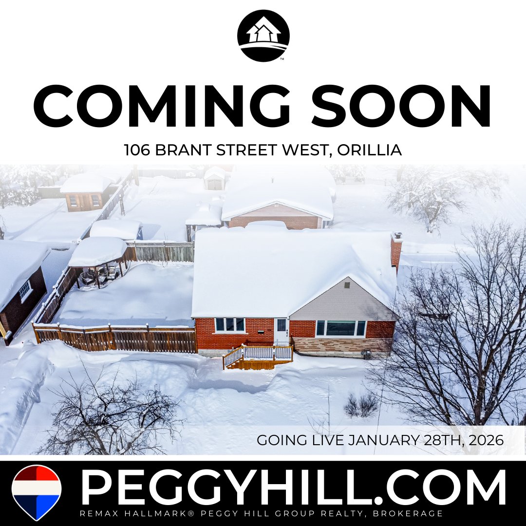 COMING SOON! // 106 BRANT STREET WEST, ORILLIA

For more information go to our website: peggyhill.com/listing/106-br…