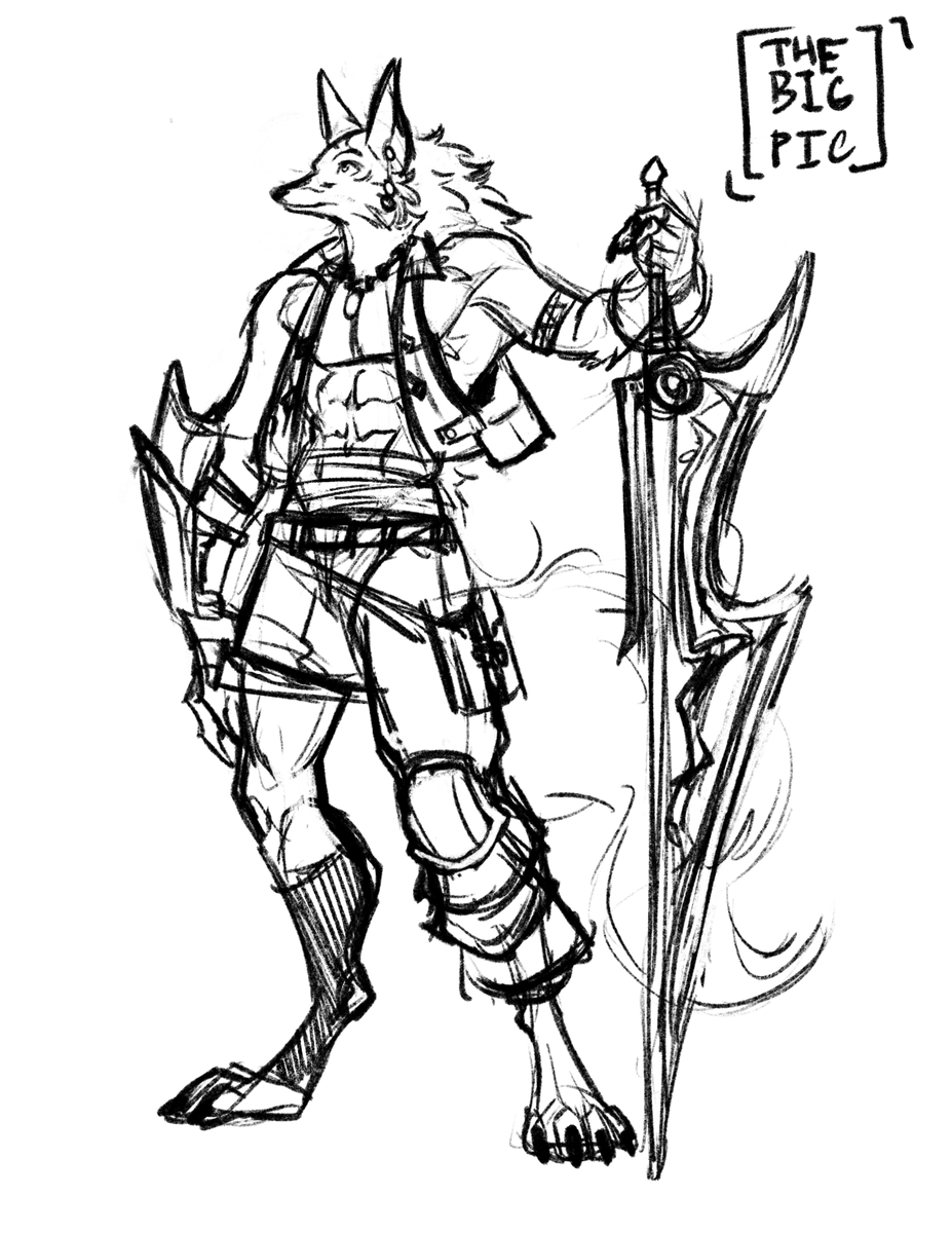 bpictureLLC's tweet photo. Sketch I worked on last night. https://t.co/CyrFaJhpVt