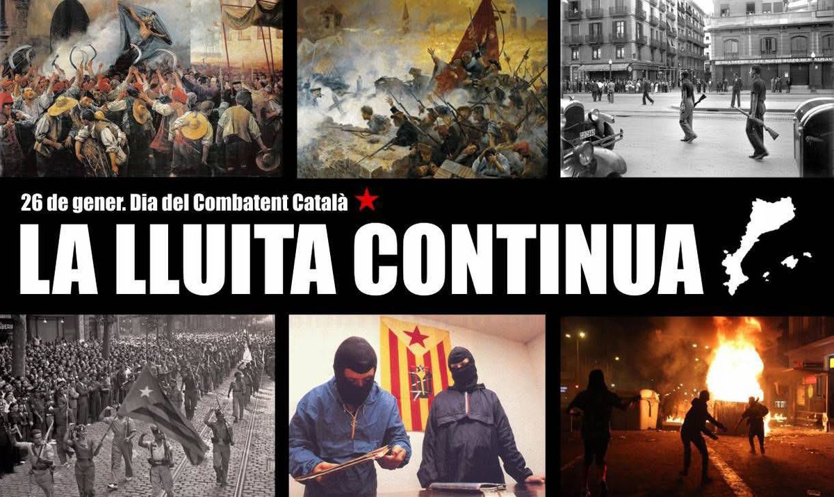 Tots volem ser com ells, són herois del nostre temps! #26gener #DiadelCombatentCatalà