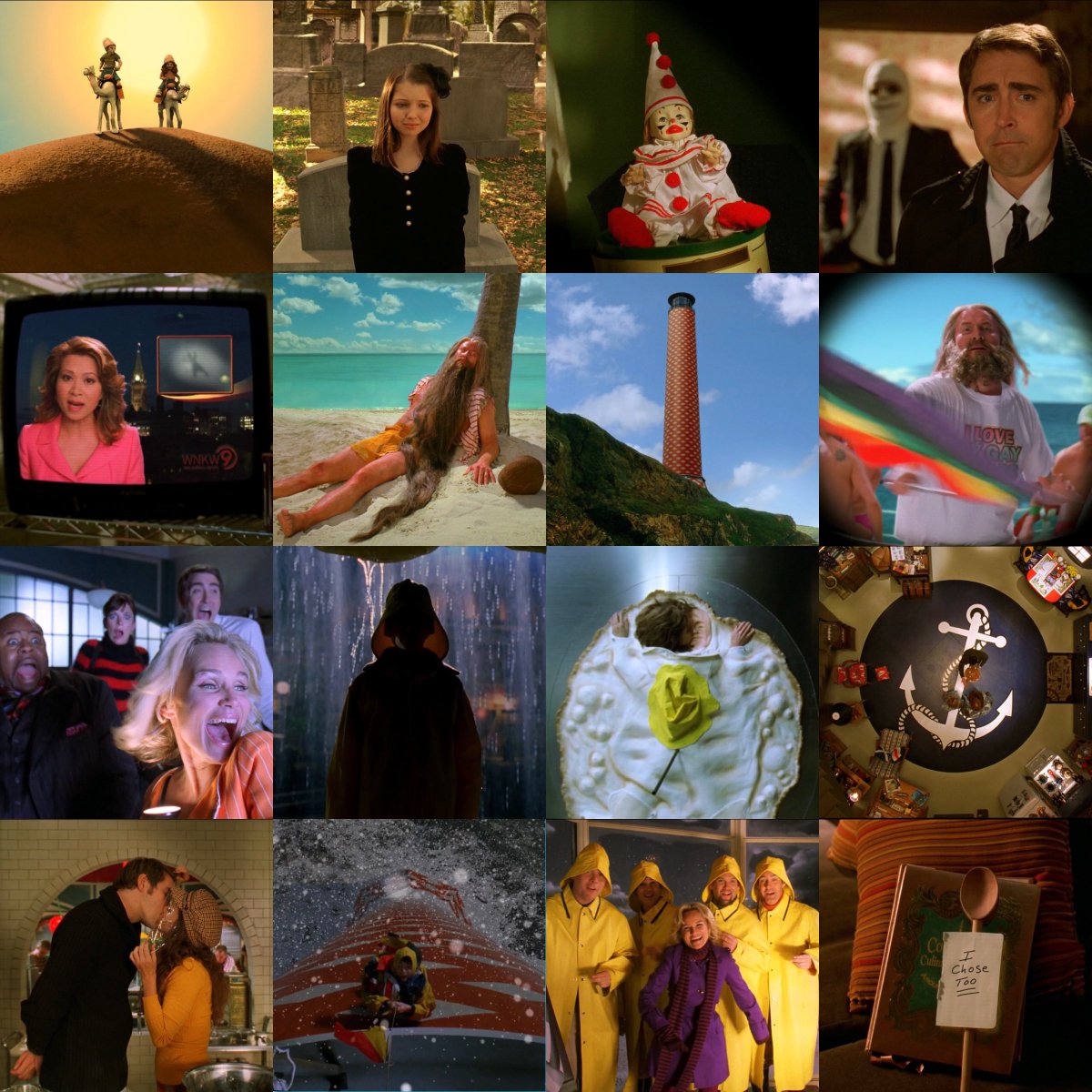 #TheFactsWereThese
SE02 - EP09: “The Legend of Merle McQuoddy”
Airdate: December 10th 2008
Written by <a href="/chadgcreasey/">Chad Gomez Creasey</a>/<a href="/BadassMomWriter/">Dara Resnik (she/her)</a>
Directed by <a href="/LDTrilling/">Lawrence Trilling</a>
#PushingDaisies
❤️🥧🌼🍏👆🏻😵⏲⚰️🐝