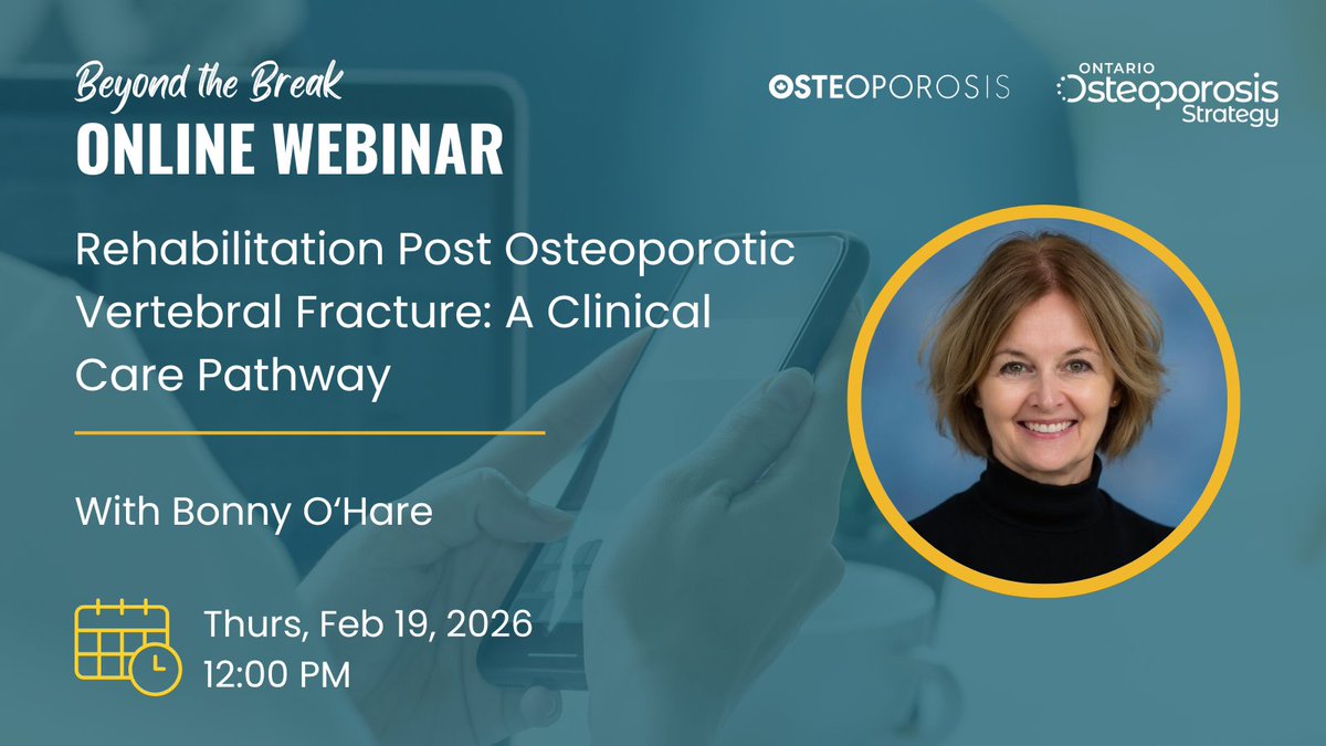 Ontario Osteoporosis Strategy tweet media