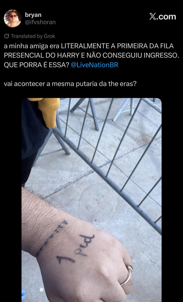 giuzita's tweet photo. estamos CANSADOS de pedir o mínimo de respeito com o consumidor. TODA VEZ ACONTECE A MESMA COISA e ninguém faz absolutamente NADA 

INVESTIGUEM AS TIQUETEIRAS!!

TICKETMASTER UMA FRAUDE
NÃO AO CAMBISTA
FÃS MERECEM RESPEITO
#TicketMasterUmaFraude
#NaoAoCambista
#FasMerecemRespeito https://t.co/0FJF8wng7I