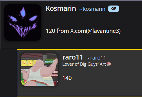 Kosmarin tweet media