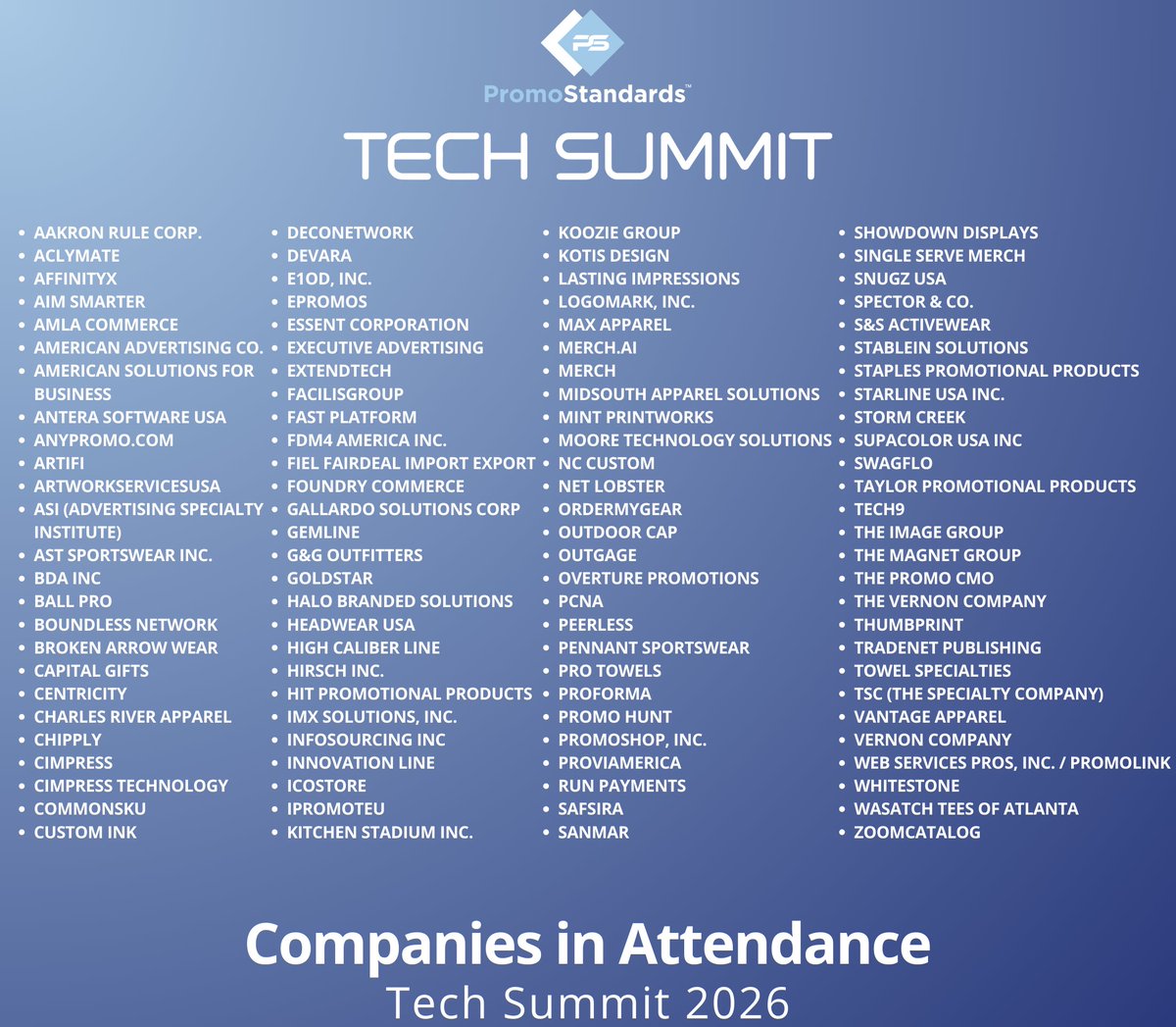 PromoStandards tweet media