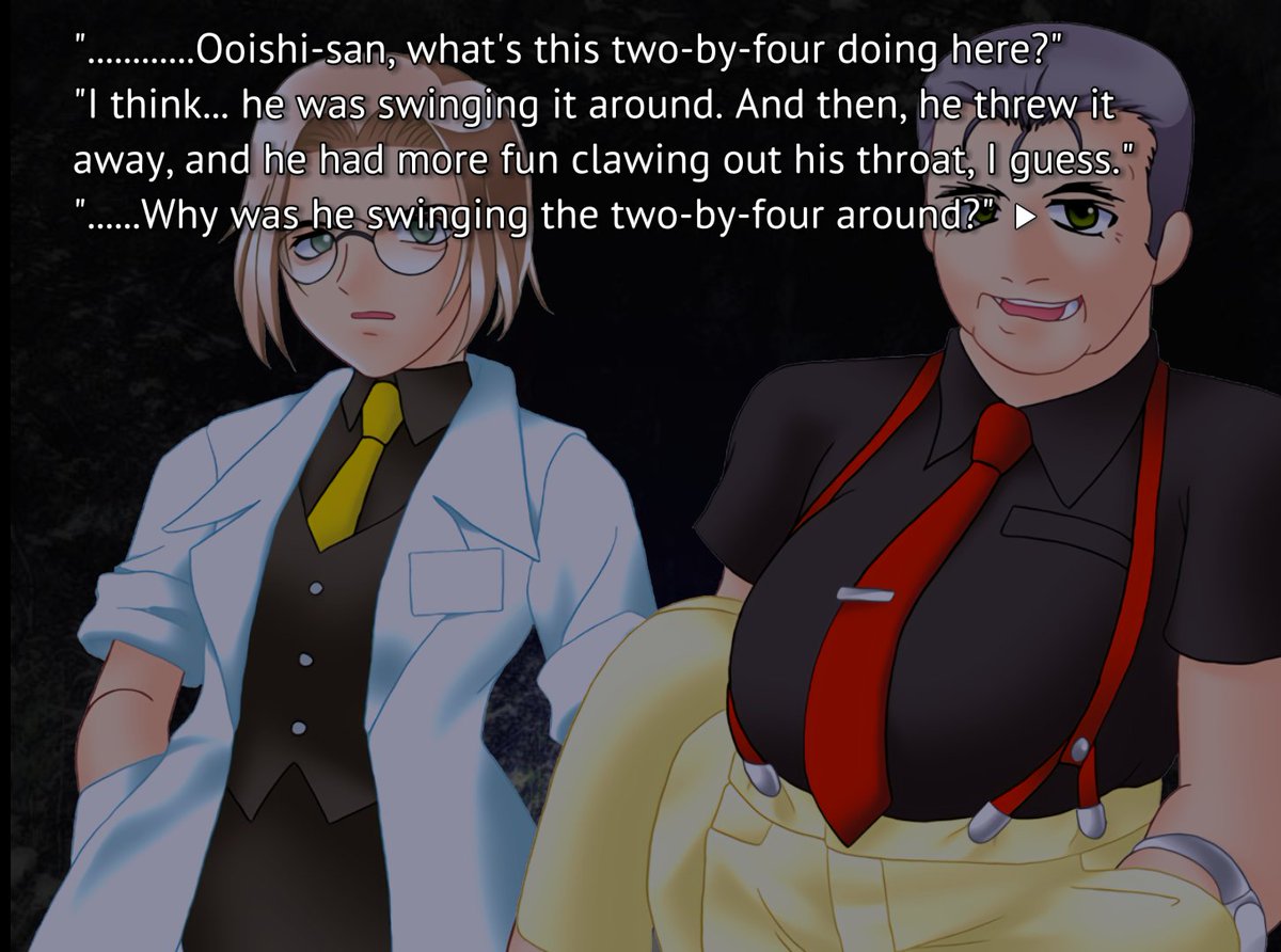 he was seeing stuff because of the disease I still really dont get how the disease works though because how does it end killing everyone in Hinamizawa #Higurashispoilers