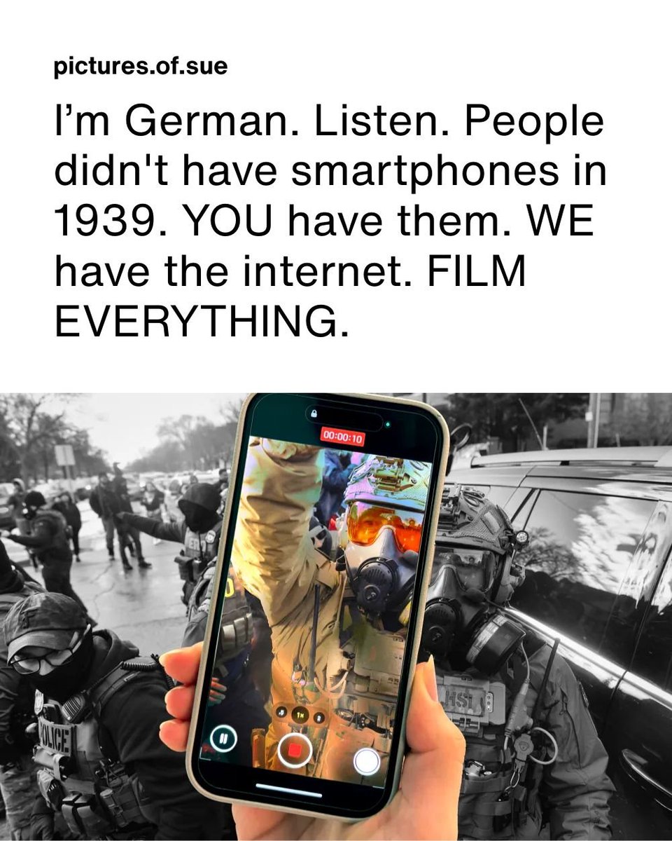 The cell phone camera is truly mightier than the sword.