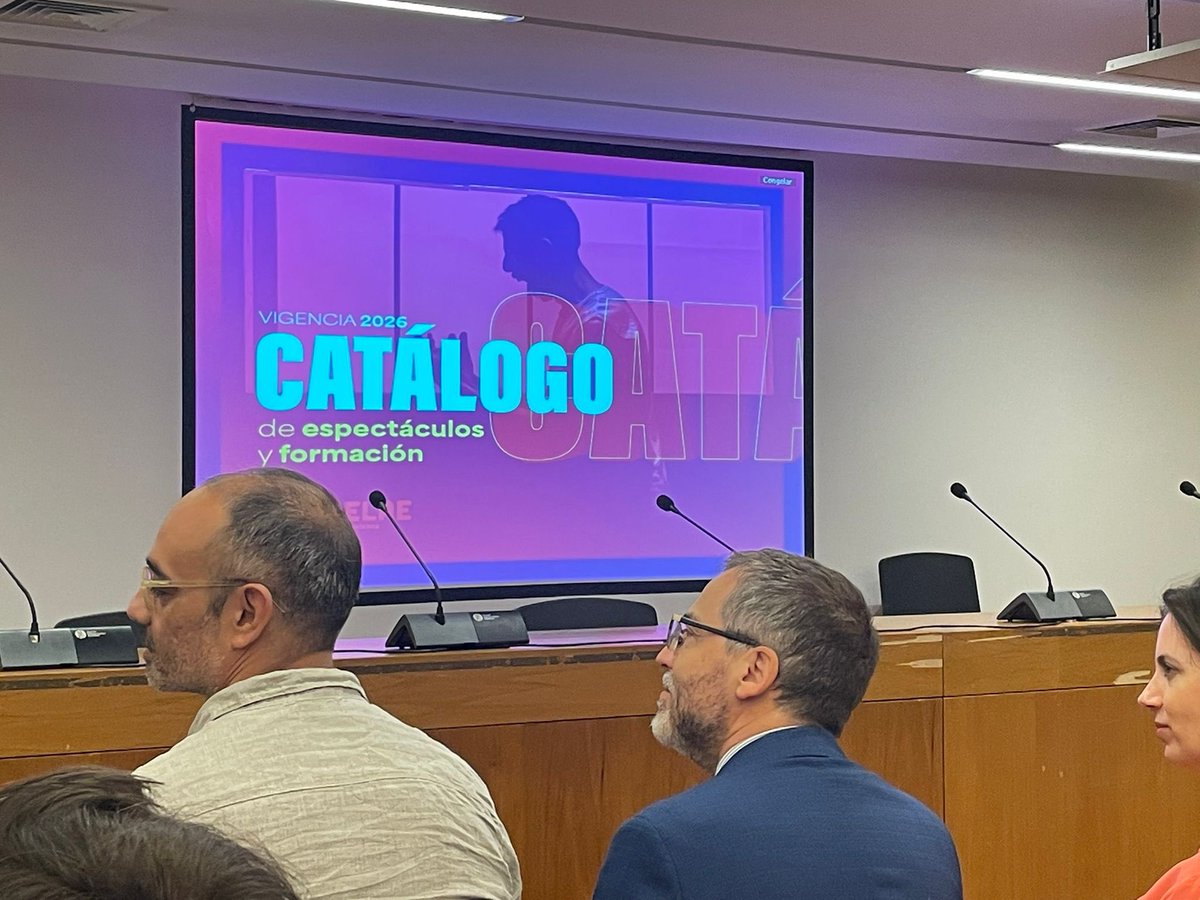 redelae13's tweet photo. Hoy presentamos el Catálogo de espectáculos y formación Vigencia 2026.

Gracias a @santiagooff 

Para todos los profesionales de las artes escénicas, los invitamos a conocer esta herramienta de conexión que desde 2019 venimos implementando.

Conoce más en https://t.co/gGAu0HdX1Q https://t.co/tjlhmRyJ4l
