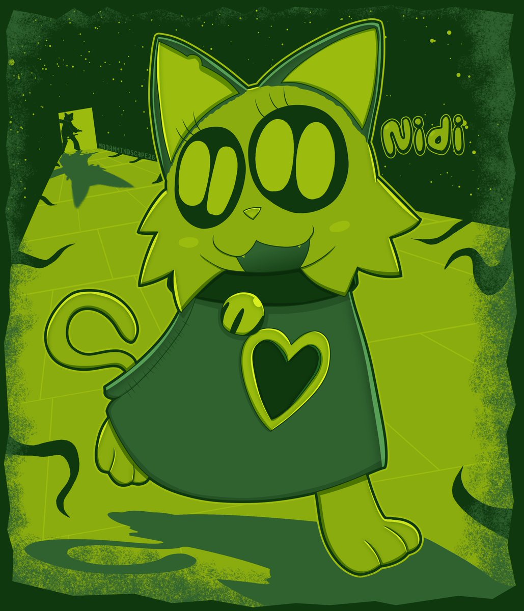 MadamMindscape's tweet image. Nidi Manson, my favorite little troublemaker.