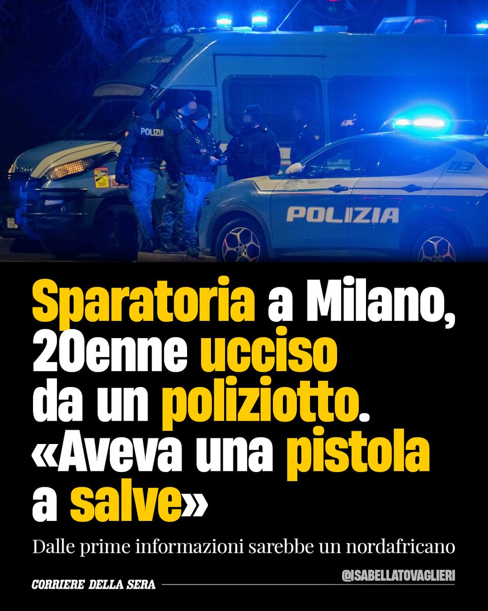 Vicinanza ai servitori dello Stato che presidiano i quartieri milanesi "terra di nessuno", ostaggio degli immigrati che alimentano spaccio e degrado. 

La sparatoria avvenuta a Rogoredo è la spia di una situazione ormai fuori controllo, favorita dalle politiche buoniste della