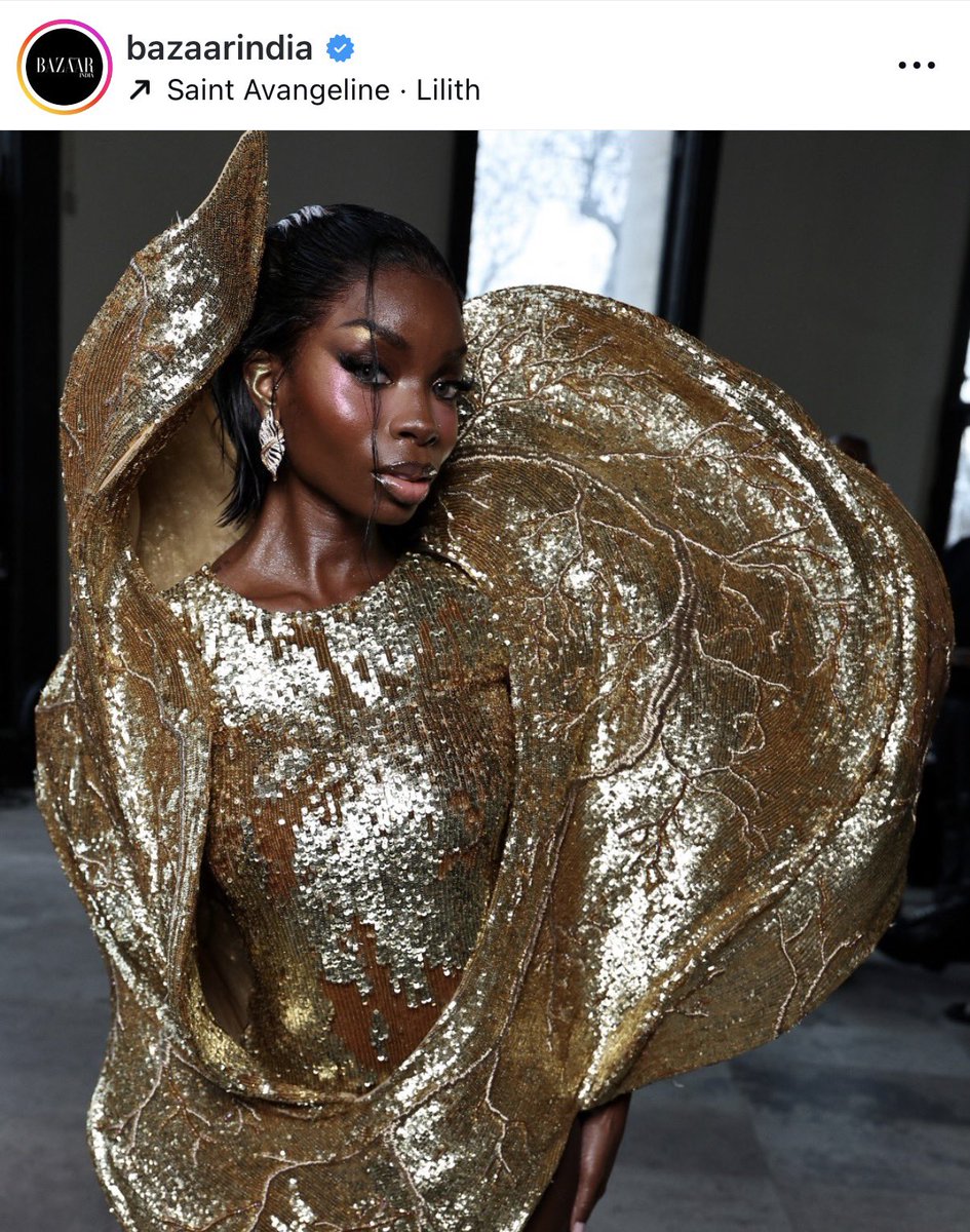 ohmlands's tweet photo. Bazaar India posted Olandria!!!! 5th slide

https://t.co/5ExYMNaY3s

OLANDRIA FOR RAHUL MISHRA HAUTE COUTURE SS26 #OlandriaxRahulMishra #RahulMishraCouture https://t.co/VnZRtvMdpQ