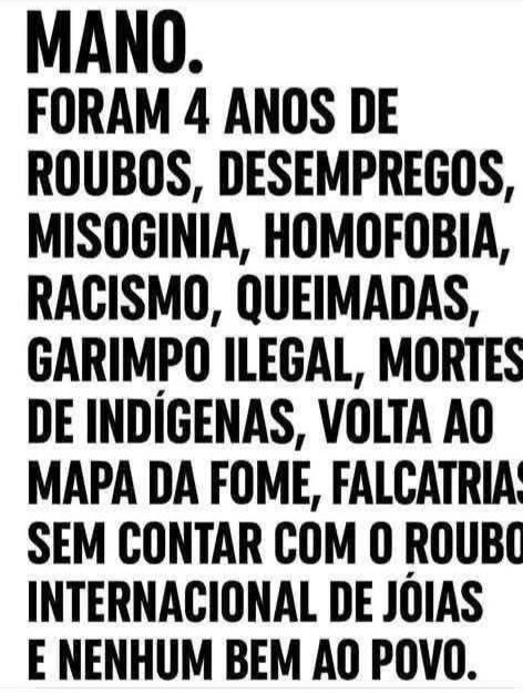 EXTREMA DIREITA NUNCA MAIS