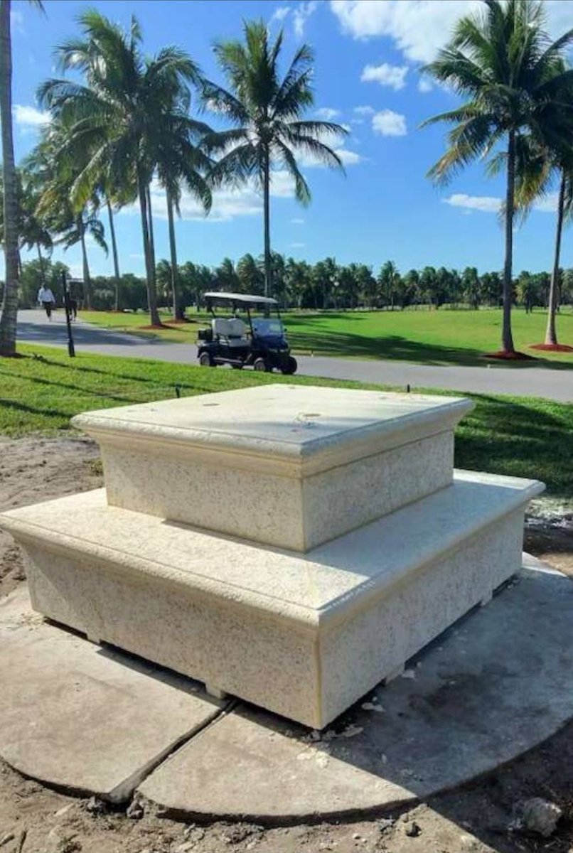 <a href="/ZssBecker/">Alex Becker 🍊🏆🥇</a> The next 1000x will be $PATRIOT...they made a 22 foot gold statue for <a href="/realDonaldTrump/">Donald J. Trump</a> and he is about to unveil it personally at his Miami Doral golf course! Gonna be all over the news here soon! Pedestal is set and ready to go 😎
