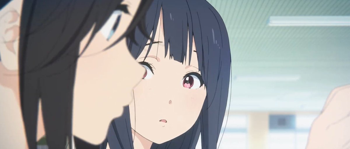 yuriman6_25's tweet image. so anyways I watched the music yuri anime movie with good animation that EVERYONE is talking about, Liz and the Blue Bird. it was really good, but I wish there were like an extra ~30 minutes at the end. i really loved everything about this movie though. I LOVE DRAMAS ABOUT MUSIC