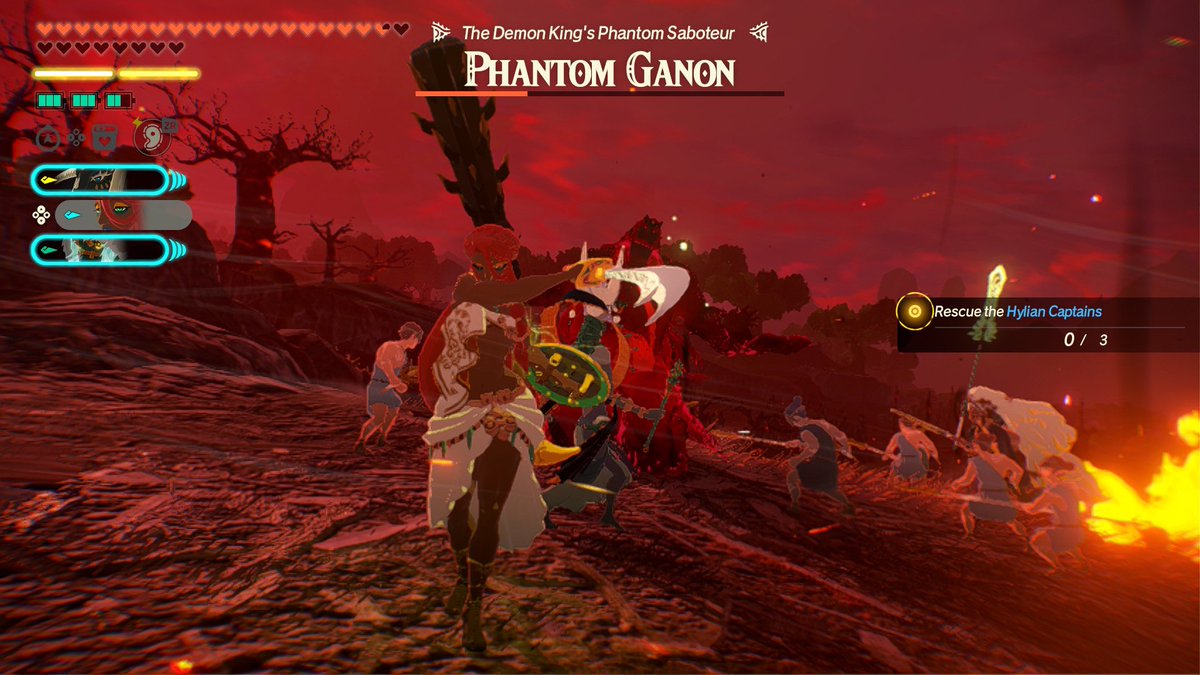 Fish2Write's tweet image. WHEEEEEEEEEEEEEEEE! 
#HyruleWarriors #AgeOfImprisonment #AdrenalineRush #Ganondorf #OkayItsNotActuallyButCloseEnough