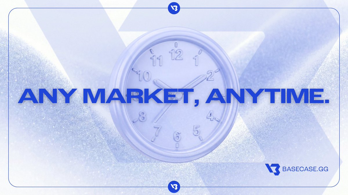 While building Base Case, we aren't just removing the "review teams" and the "deny buttons", we're burning those desks.

If you wake up on a Monday with a market idea, you don't need our approval. You don't need to wait for business hours.

We literally cannot stop you from