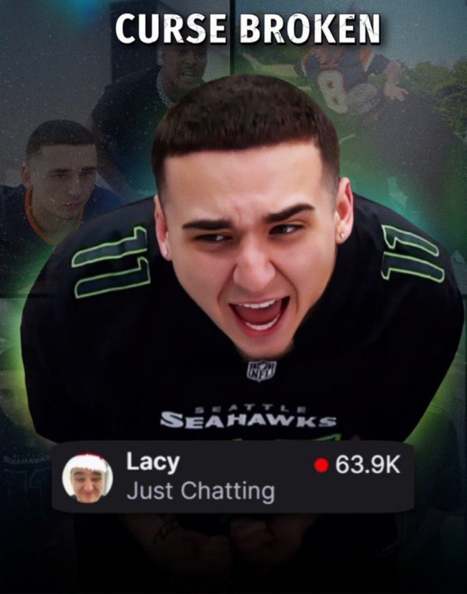 LacyUpdatesLIVE's tweet image. 📊 Lacy is the #1 Sports Streamer in 2026 🏆

-  Averaged 26,000 viewers during the NFL playoffs 🏈 
-  Peaked at over 67,000 concurrent viewers on watch parties 🚀
- 4,529,532+ total live views throughout the month 👀
- Gained 125,681 followers, ranked #6 fastest growing…