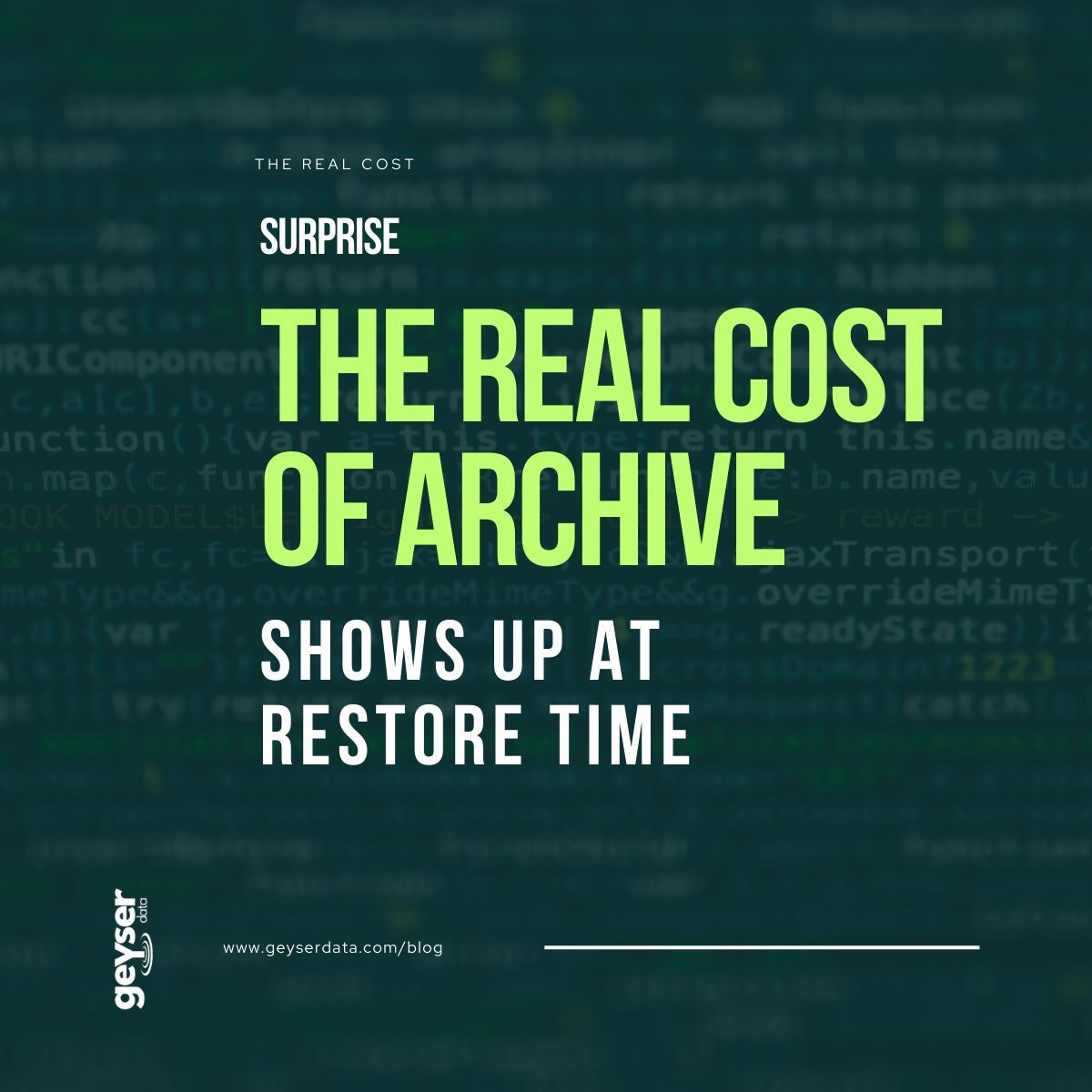 Geyser Data tweet media