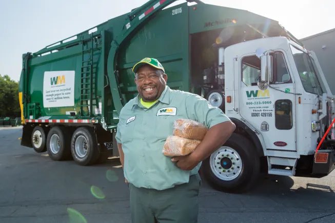 JDStrongII's tweet image. When you ask yourself what represents your brand, what comes to mind? When I do, I think of your friendly neighborhood garbage man. Honest, hard, blue collar work. A person who deals with a stinky situation daily but will always leave with a smile, because I helped! #MCO335