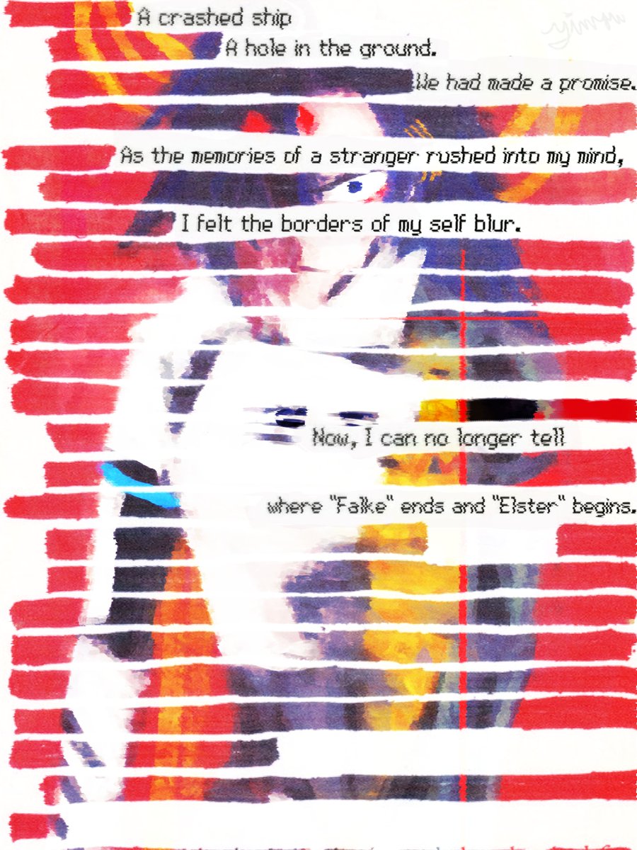 YouInMeAndUs's tweet image. 563 - These memories are mine now. #BRart #art #SIGNALIS