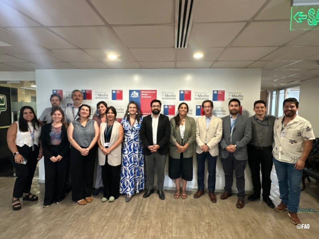 FAOChile's tweet photo. ✍️ Hoy se realizó el Comité Directivo Nacional del Proyecto @theGEF Gobernanza Marino Costera de @FAOChile, ejecutado por @MMAChile, @SubpescaCL y @sernapesca.

En la instancia se presentó el Plan Operativo Anual y se coordinaron lineamientos para 2026, último año del proyecto. https://t.co/UGqUjrQ8r5